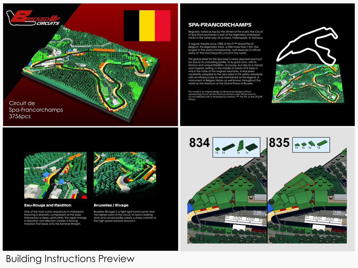 SPA-FRANCORCHAMPS Circuit - Full Kit (Preorder)