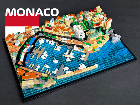 Ultimate Monaco GP Circuit - Full Set (Compatible Bricks)