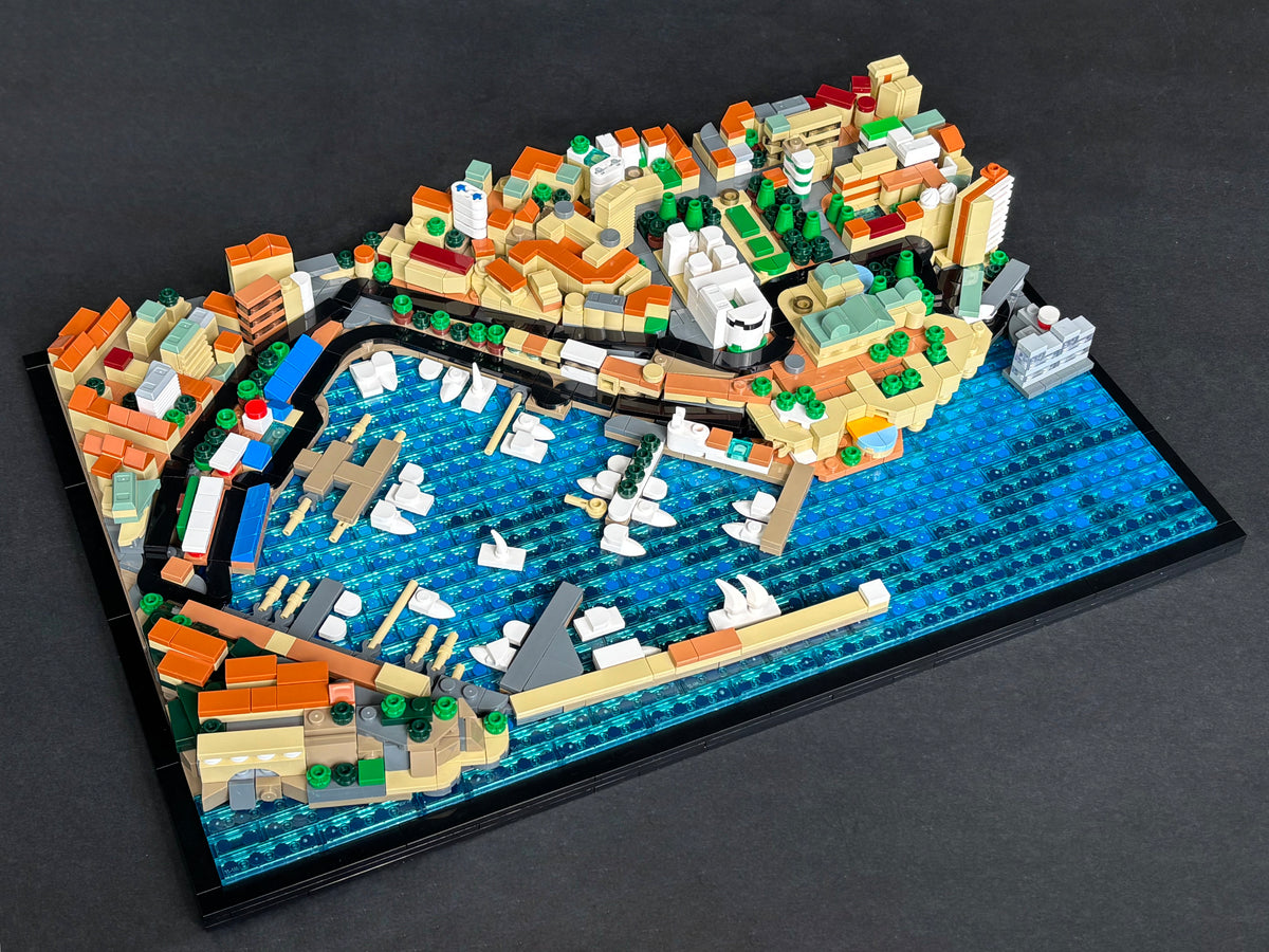 Ultimate Monaco GP Circuit - Full Set (Compatible Bricks)