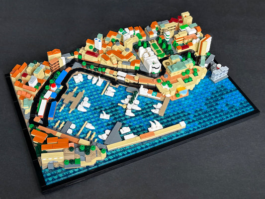 Ultimate Monaco GP Circuit - Full Set (Compatible Bricks)