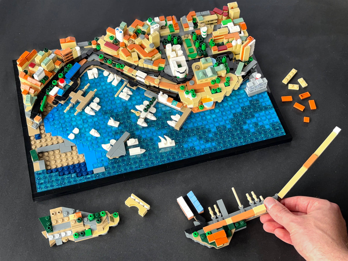 Ultimate Monaco GP Circuit - Full Set (Compatible Bricks)