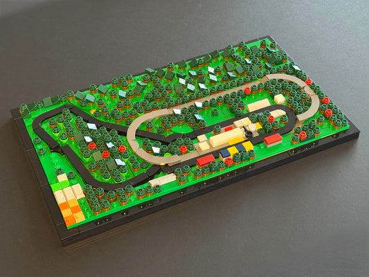 Italian GP (Monza) Circuit with Oval- Building Instructions