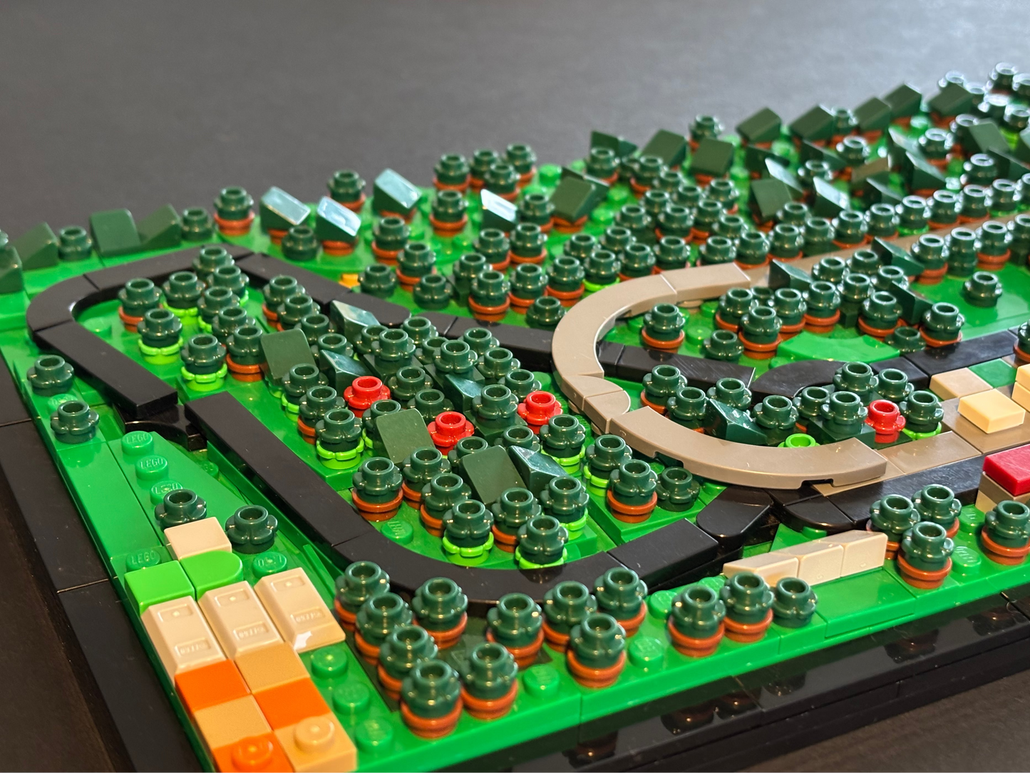 Italian GP (Monza) Circuit with Oval- Building Instructions