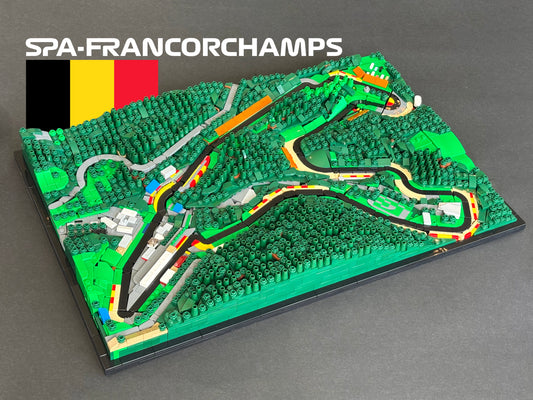 SPA-FRANCORCHAMPS Circuit - Building Instructions