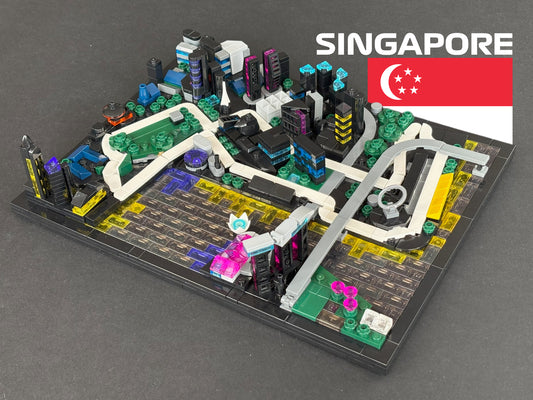 Singapore GP Circuit - Building Instructions